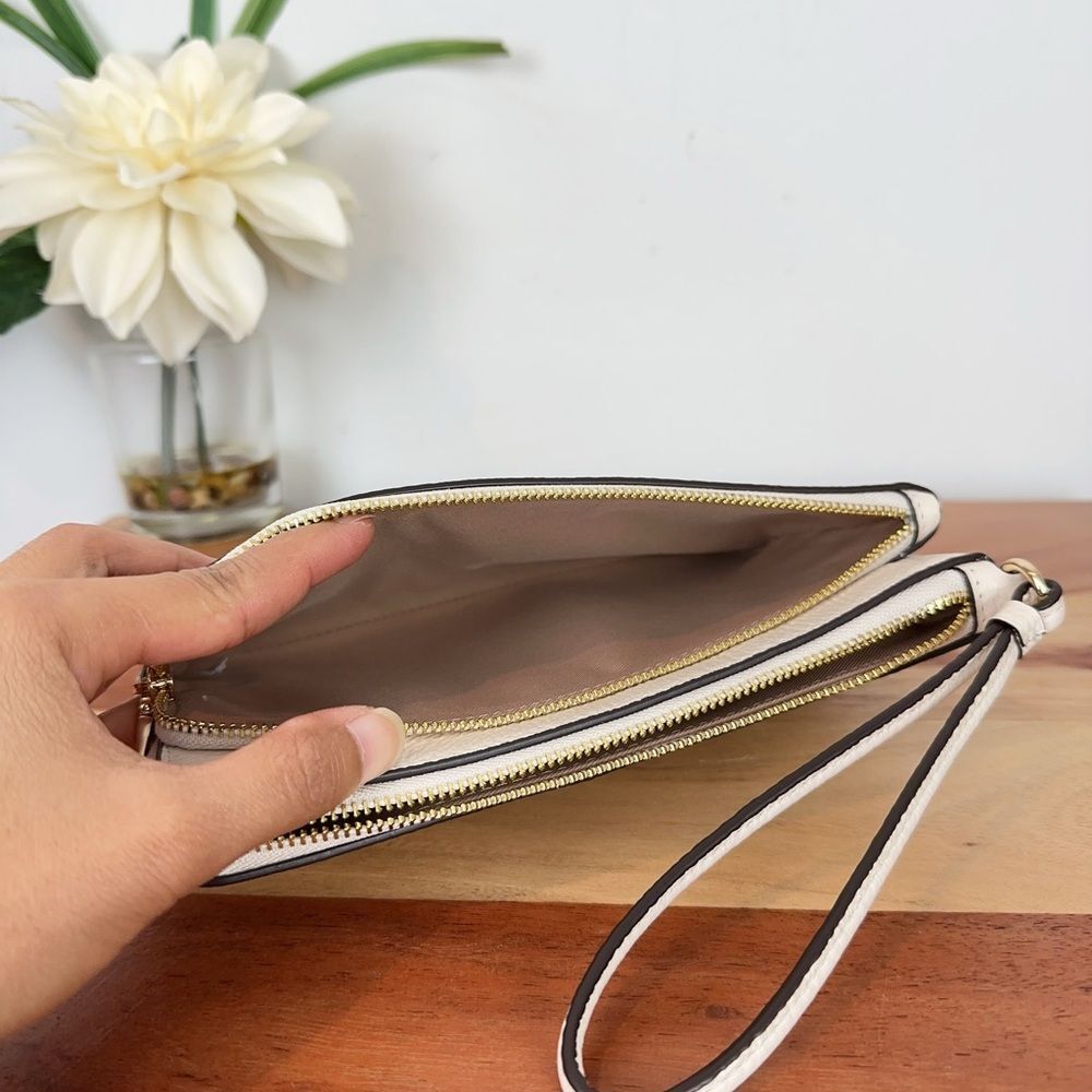 NWT Coach Double Zip Wallet In Signature‎ Canvas - Picture 5 of 7